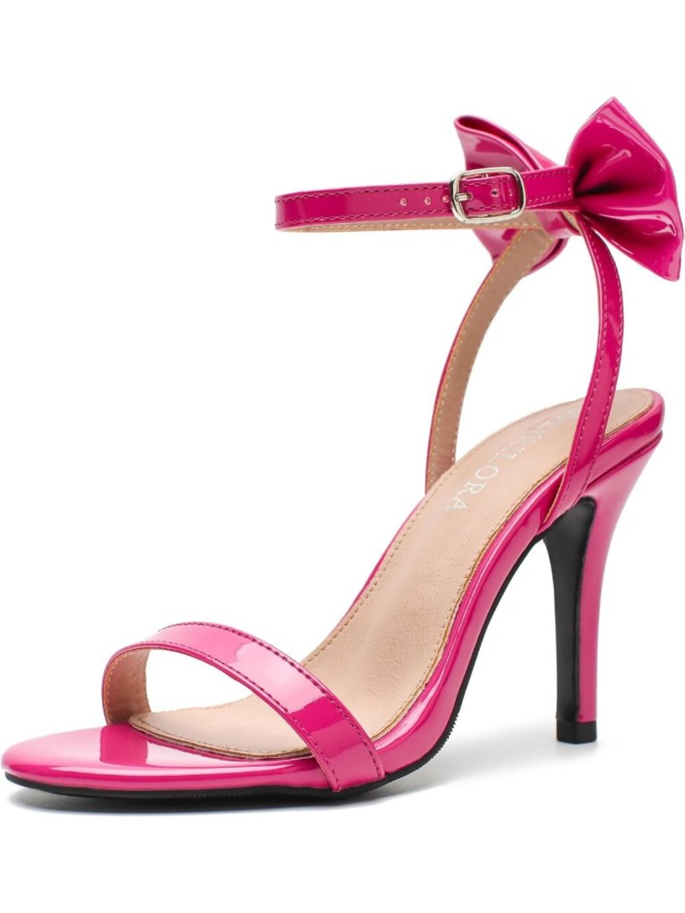 Chic Women's Open Toe Bow High Heel Dress Sandals for Parties & Events